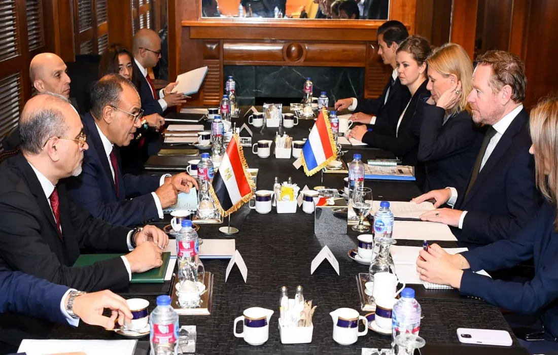 اجتماع وزير الخارجية المصري ونظيره الهولندي