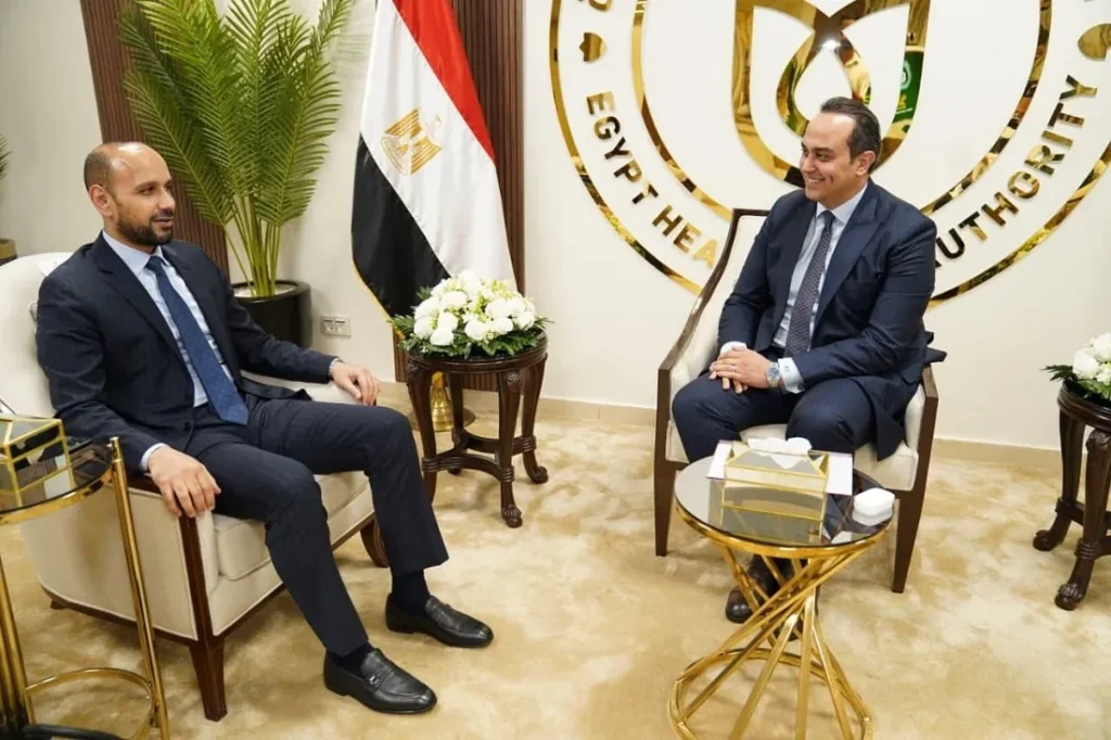 رئيس هيئة الرعاية الصحية يلتقي رئيس مجلس أمناء مؤسسة "حماة الأرض"