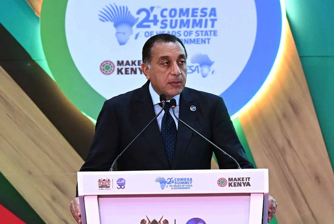 مدبولي خلال على مشاركته في قمة "الكوميسا"