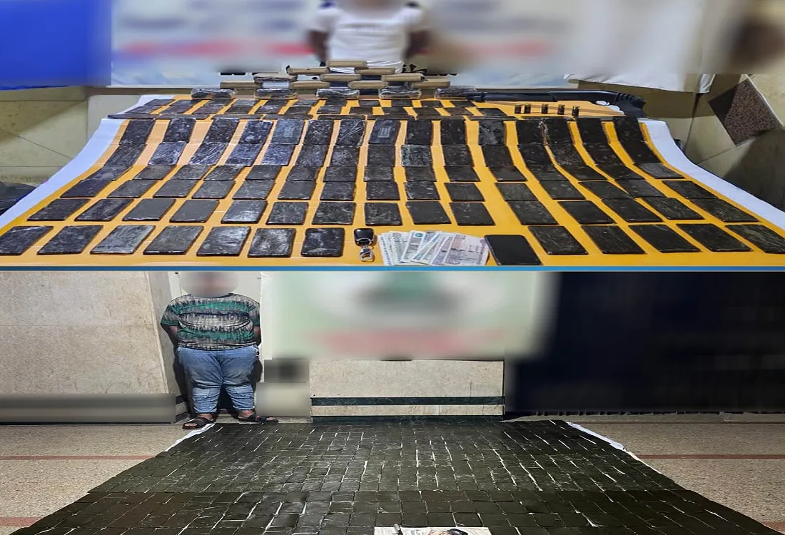 ضبط عناصر إجرامية تعمل على جلب المخدرات وترويجها