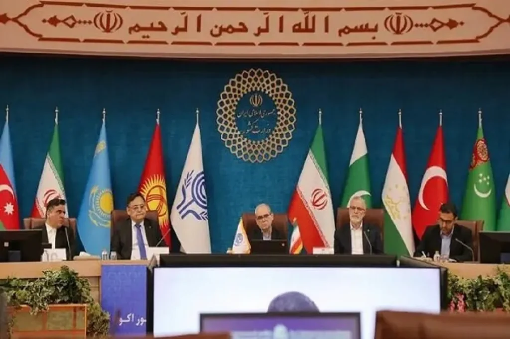 انطلاق اجتماع منظمة ايكو بطهران – صورة من "مهر"