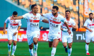 لاعبي الزمالك من مباراة سابقة