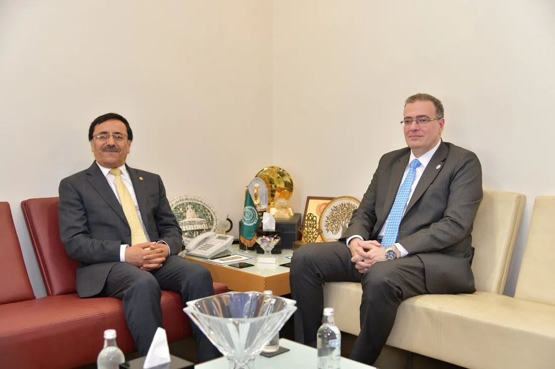 رئيس الجهاز المركزي للتنظيم والإدارة يلتقي المدير العام للمنظمة العربية للتنمية الإدارية