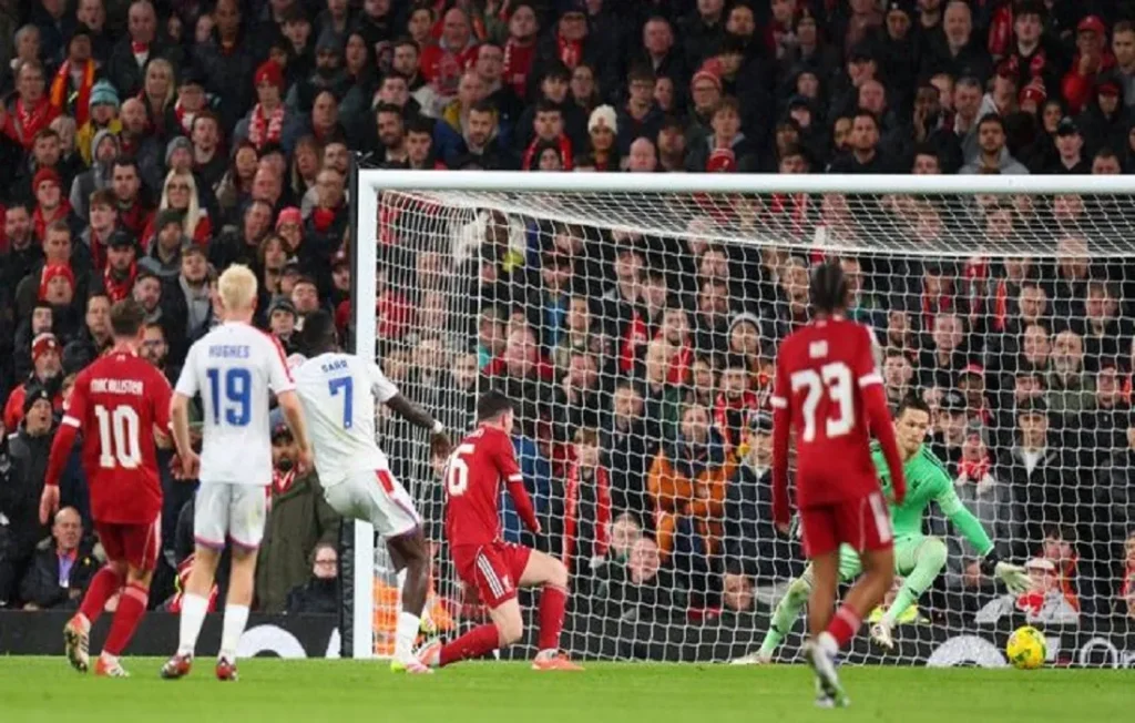 ليفربول وكريستال بالاس