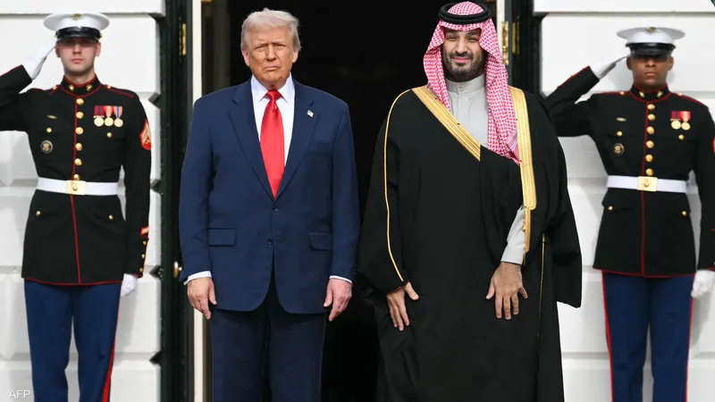 استقبال الرئيس الأمريكي دونالد ترامب اليوم ولي العهد السعودي الأمير محمد بن سلمان في البيت الأبيض