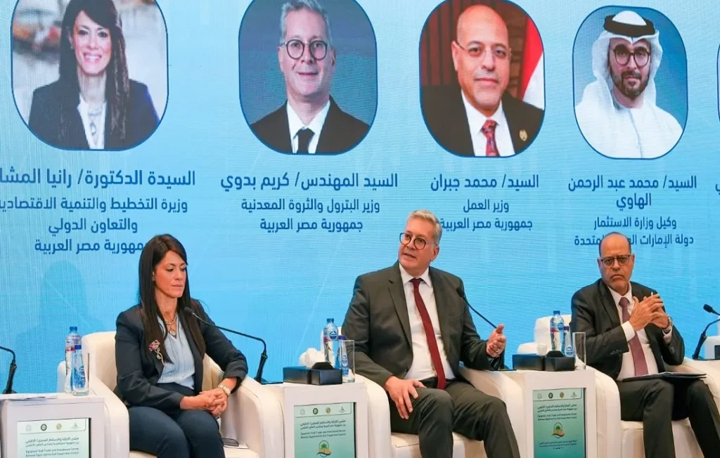 مشاركة المهندس كريم بدوي وزير البترول في منتدى التجارة والاستثمار المصري الخليجي