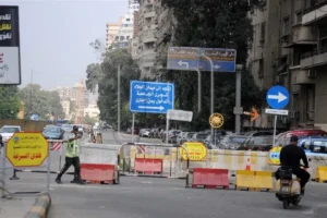 إغلاق شارع الهرم