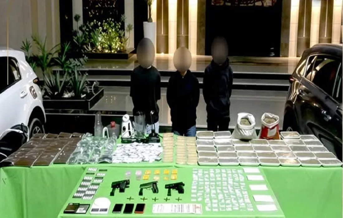 ضبط التشكيل العصابي والمخدرات والسيارات المضبوطة