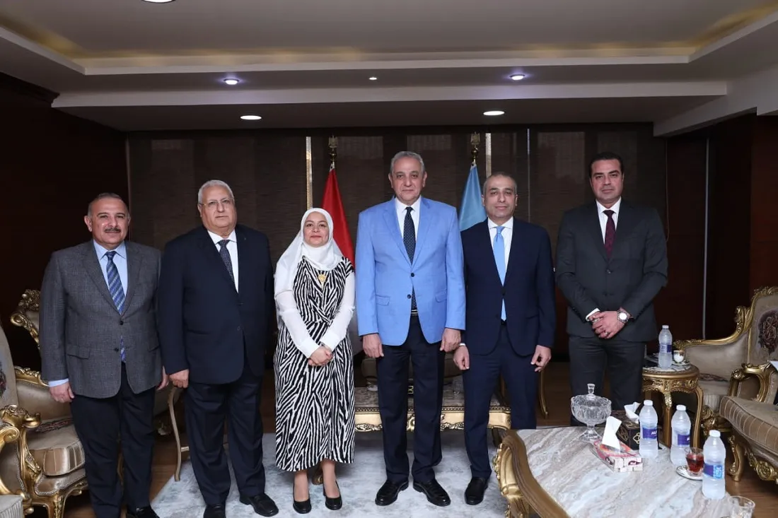 رئيس البنك الزراعي المصري يلتقي محافظ الغربية