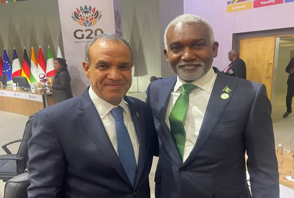 وزير الخارجية المصري يلتقي نظيره النيجيري