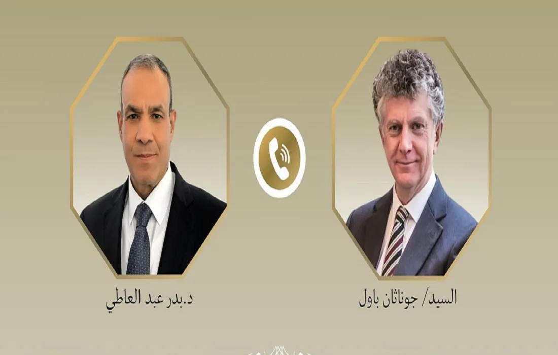 مستشار الأمن القومي البريطاني ووزير الخارجية المصري