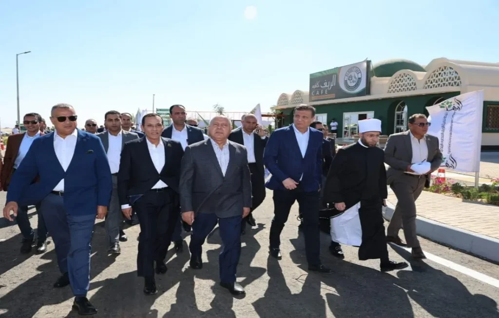 افتتاح المنطقة الإدارية والخدمية بمدينة الطور