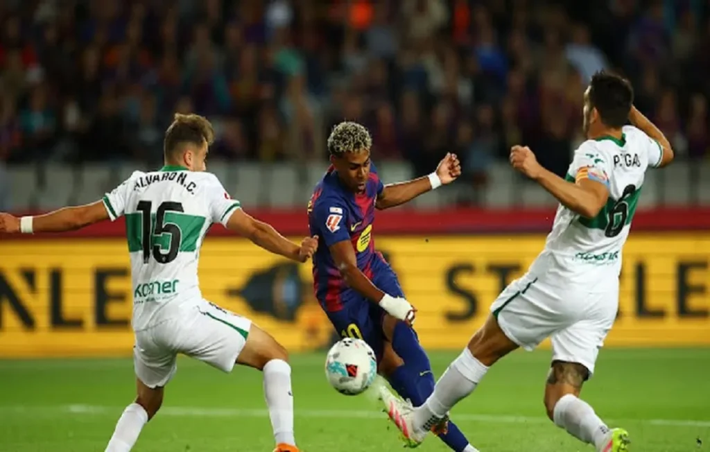 برشلونة وإلتشيه