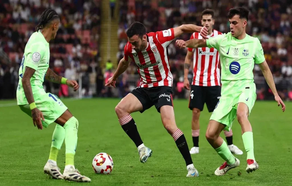 برشلونة وأتلتيك بيلباو 