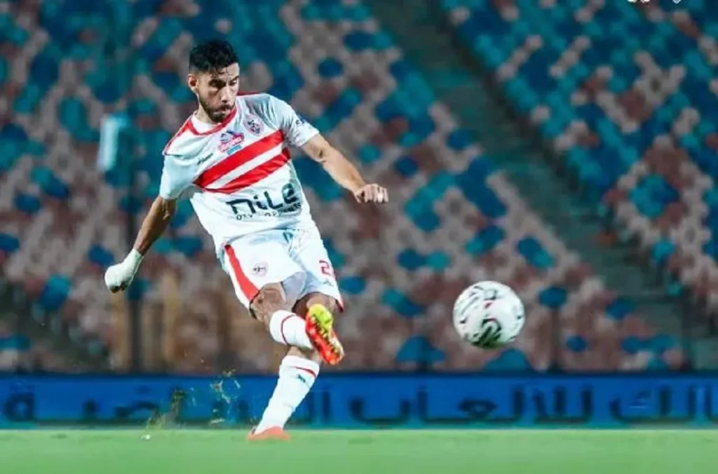هدف ناصر ماهر نجم الزمالك في مرمى طلائع الجيش