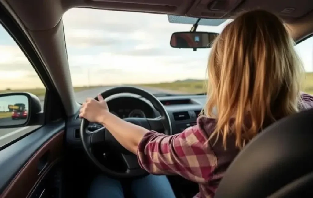 أم تدهس طفلتها – صورة موضوعية