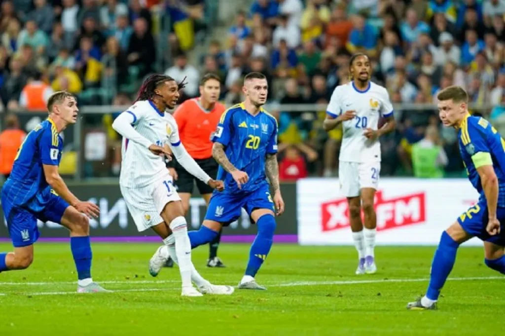 من مباريات اليوم فرنسا وأوكرانيا