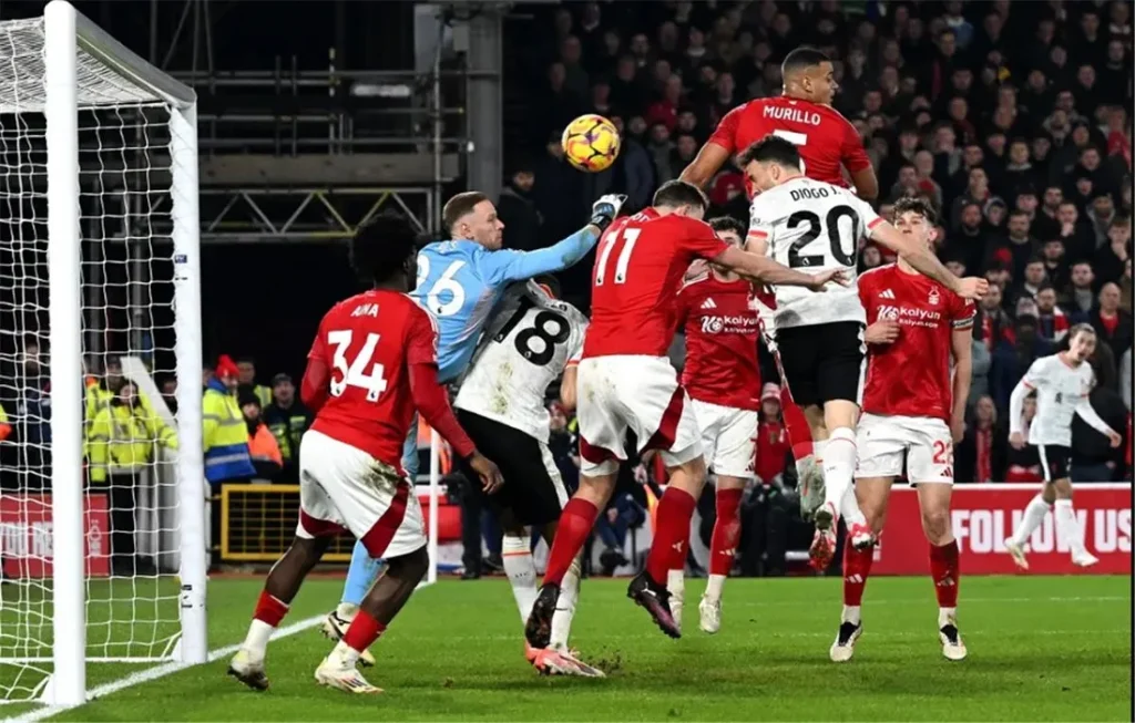 من مباريات اليوم ليفربول ونوتنجهام فوريست