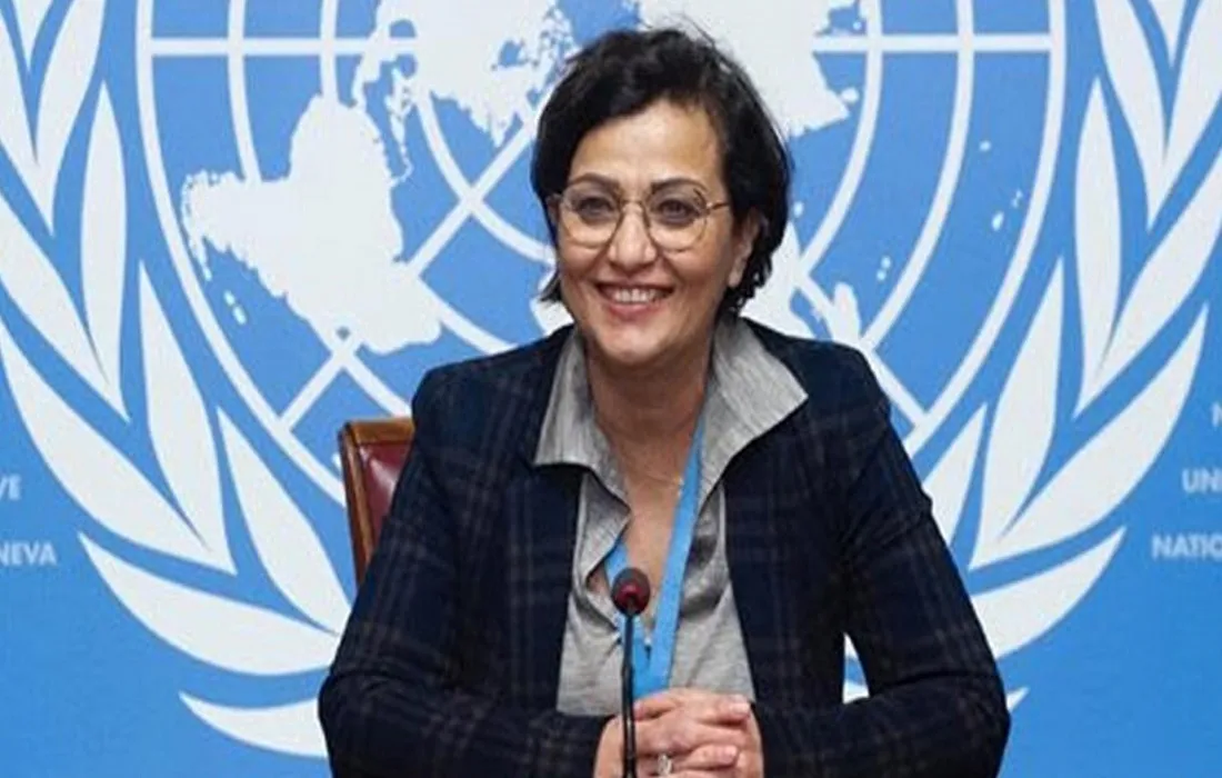 نجاة رشدي نائبة المبعوث الخاص للأمم المتحدة إلى سوريا - أرشيفية