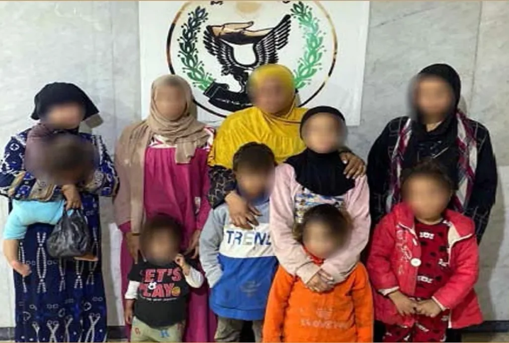 أعضاء شبكة خطف الأطفال الصغار