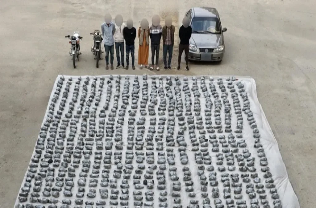 تشكيل عصابي شديد الخطورة تخصص مخدرات والمضبوطات المحرزة