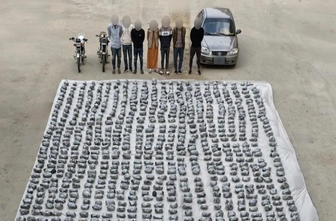 تشكيل عصابي شديد الخطورة تخصص مخدرات والمضبوطات المحرزة