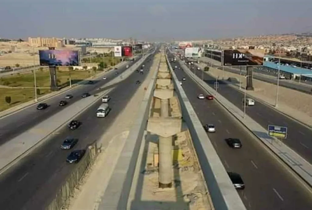 غلق كلي لمخرج محور جمال عبدالناصر