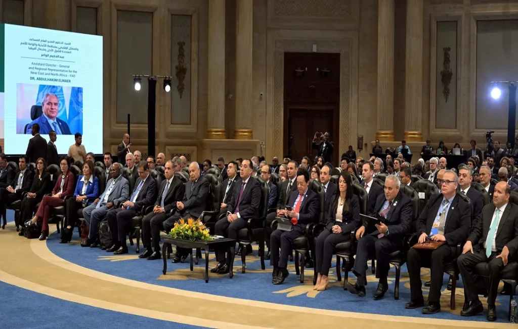 رئيس الوزراء المصري يشهد افتتاح مؤتمر " الفاو"