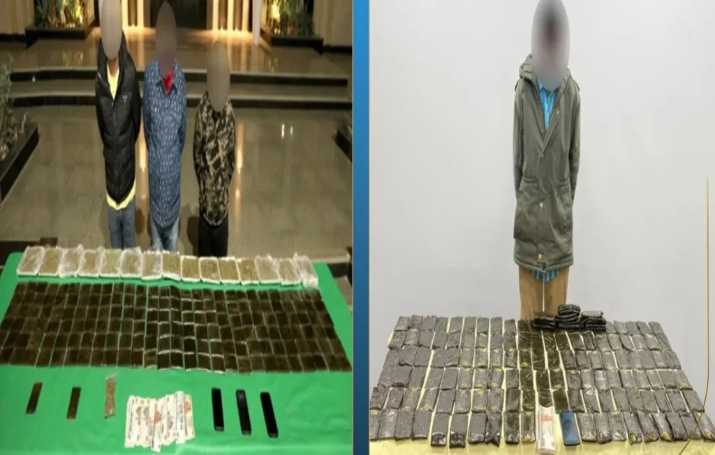 جانب من جوانب البؤر الإجرامية المتورطة في تجارة المخدرات والأسلحة