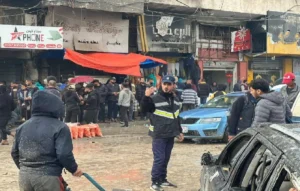 اغتيال ضابط بالأمن الداخلي في غزة – الصورة من المركز الفلسطيني للإعلام