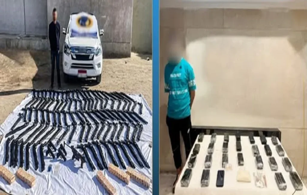 جانب آخر من جوانب البؤر الإجرامية وامامها المضبوطات