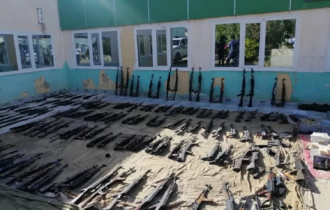 ضبط أسلحة ومعدات ومواد محظورة بالولاية الشمالية بالسودان - أرشيفية
