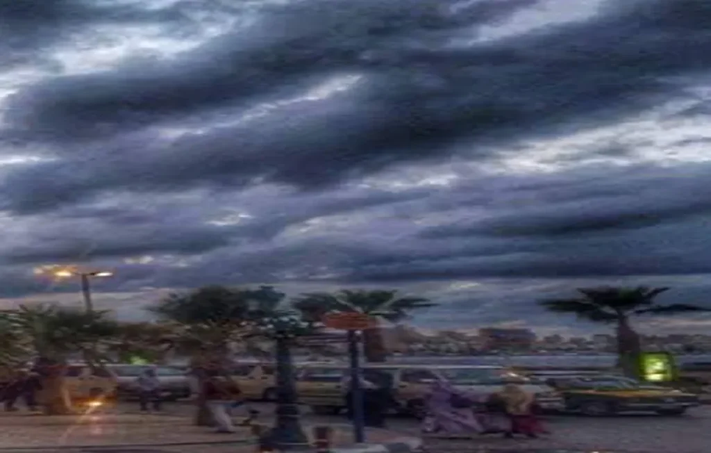 طقس غير مستقر وأمطار على بعض مناطق في جمهورية مصر العربية