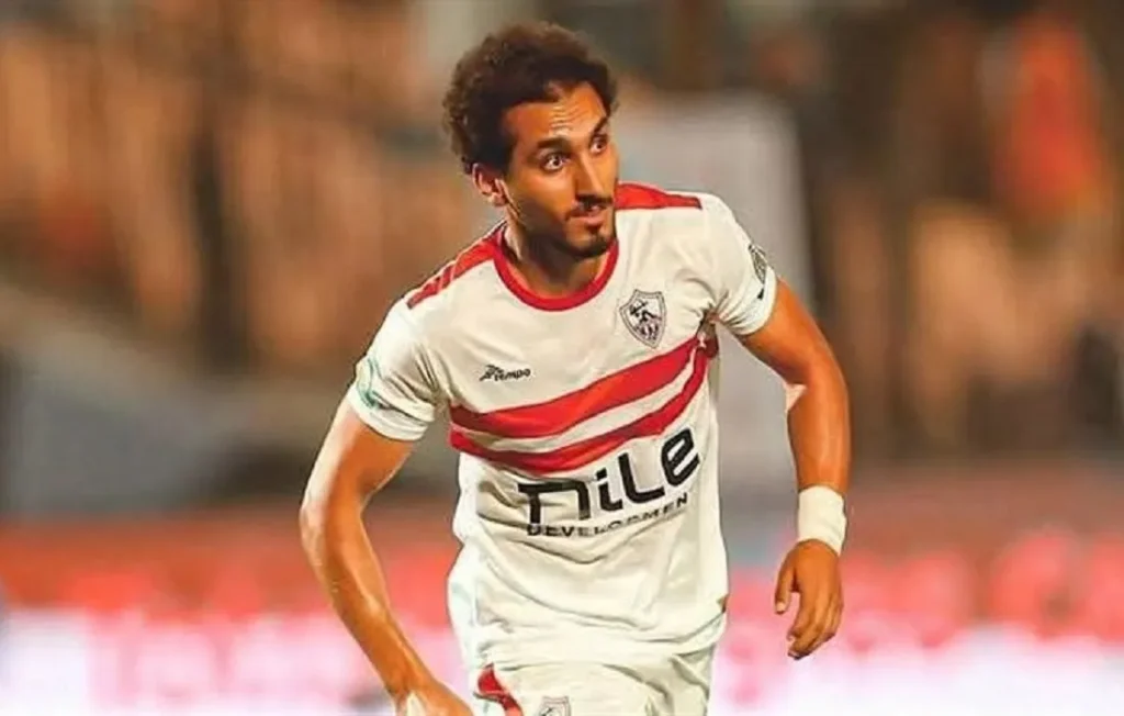 أحمد حمدي لاعب نادي الزمالك