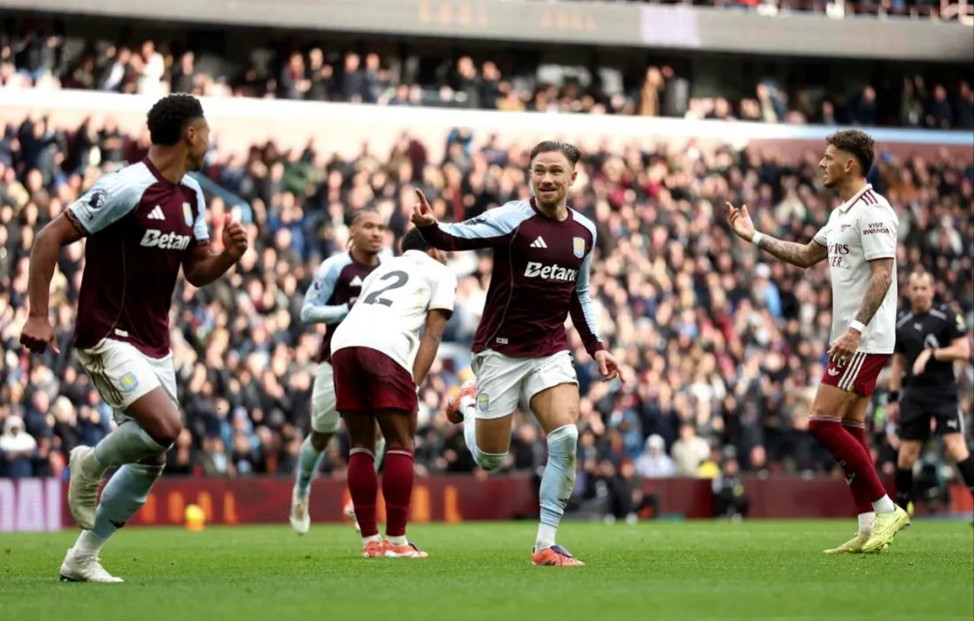 أرسنال وأستون فيلا