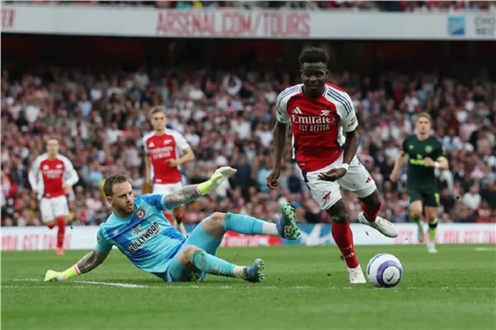 من مباريات اليوم أرسنال وبرينتفورد