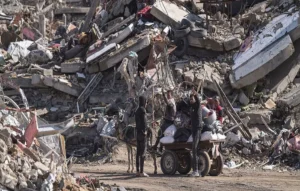 التلوث بالذخائر المتفجرة في غزة – صورة من الأمم المتحدة