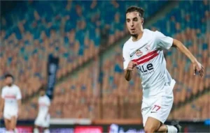 عبد الحميد معالي لاعب الزمالك الحالي واتحاد طنجة المغربي السابق