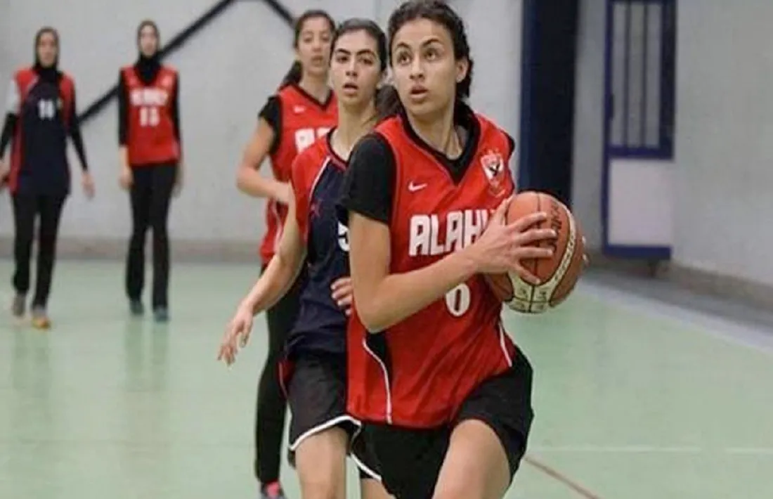 فريق النادي الأهلي لكرة السلة للسيدات المشارك في بطولة إفريقيا