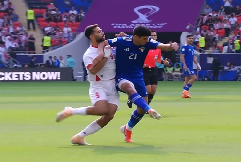 منتخب الأردن والكويت