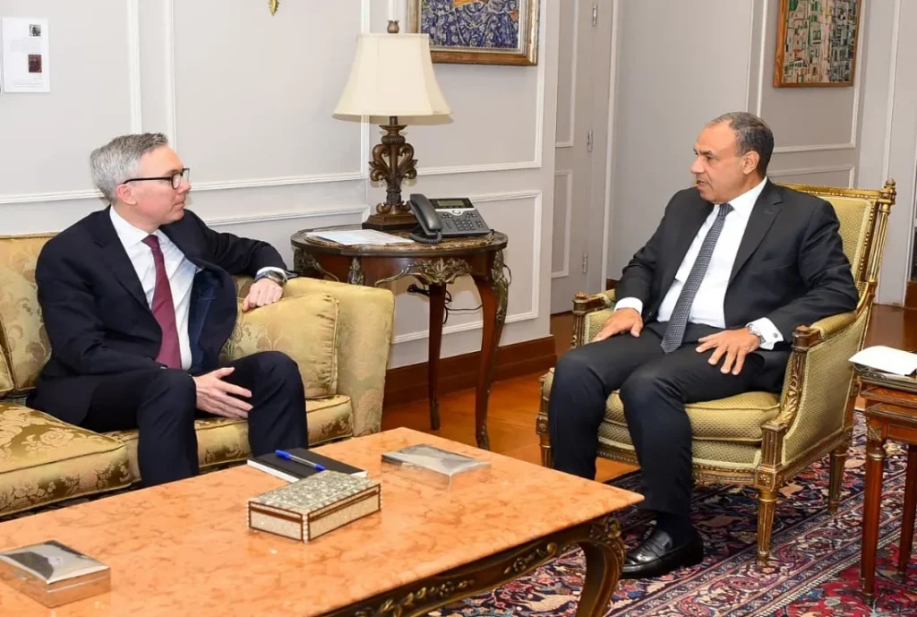 وزير الخارجية المصري يلتقي الرئيس التنفيذي لشركة "سكاتك" النرويجية