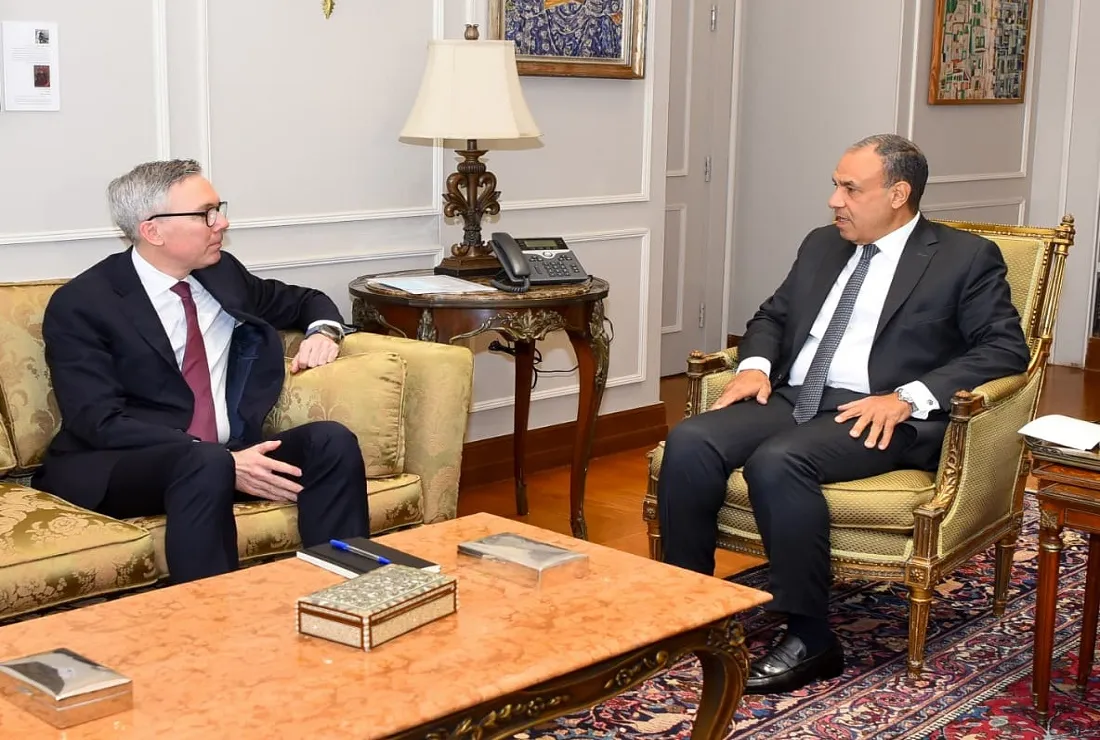 وزير الخارجية المصري يلتقي الرئيس التنفيذي لشركة "سكاتك" النرويجية