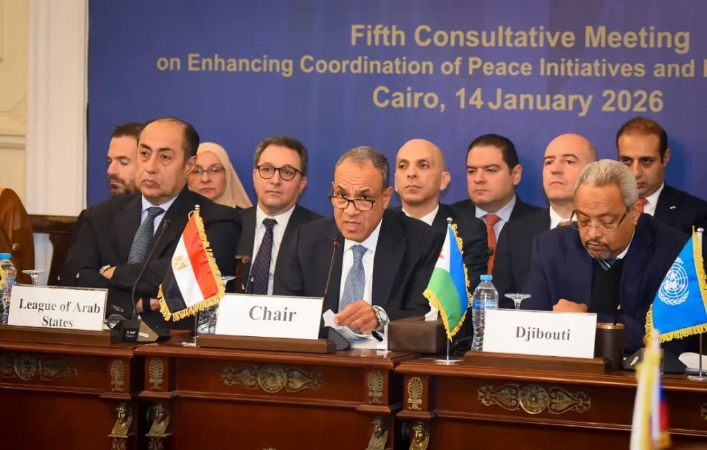 وفد مصر في المؤتمر برئاسة وزير الخارجية المصري