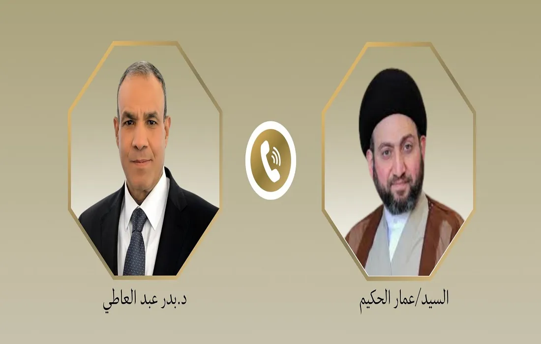 وزير الخارجية المصري ورئيس تحالف قوى الدولة الوطنية العراقي