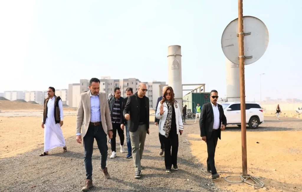 وزيرة التنمية المحلية والقائم بأعمال وزير البيئة تتفقد مقلب السلام