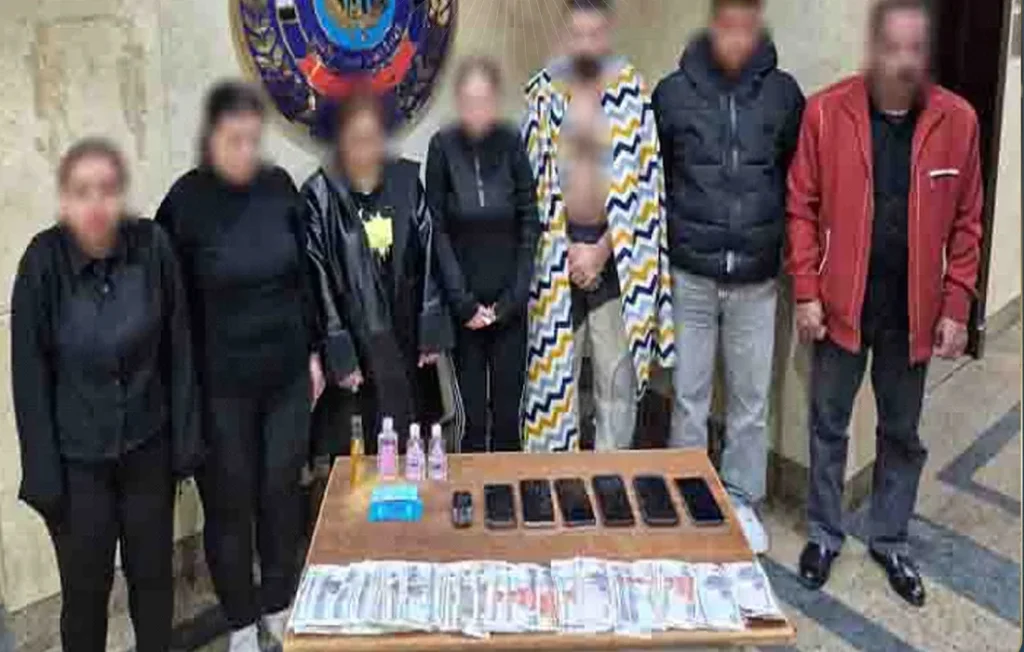 السيدة المتزعمة لشبكة الآداب والمتهمون