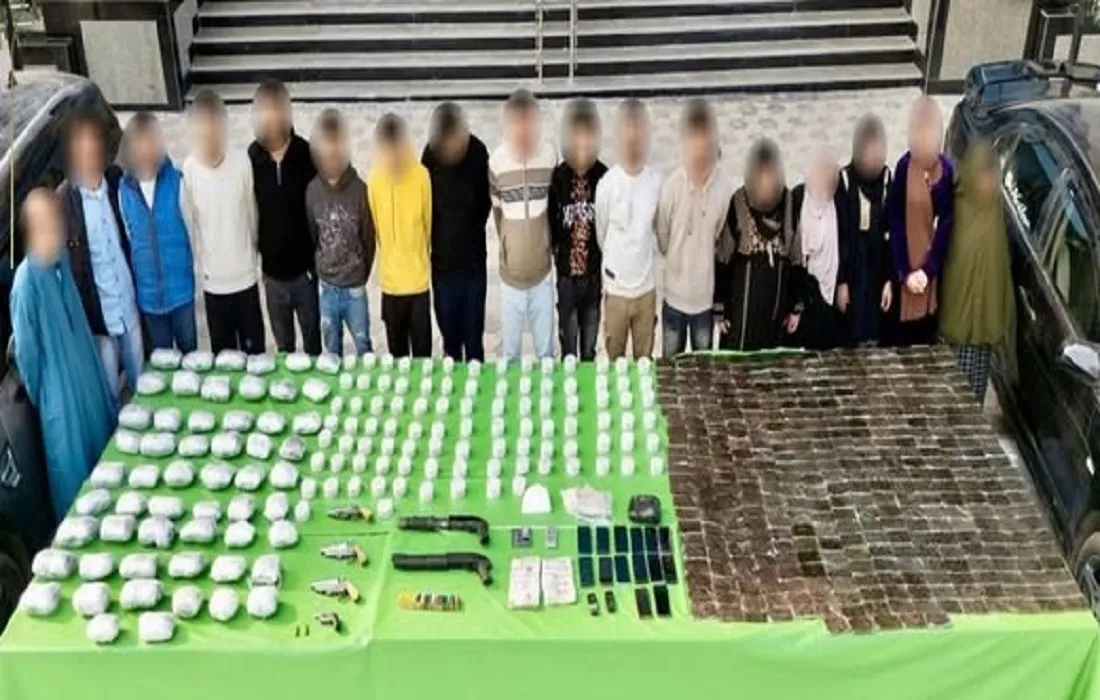 ضبط كمية كبيرة من المخدرات والمتهمين