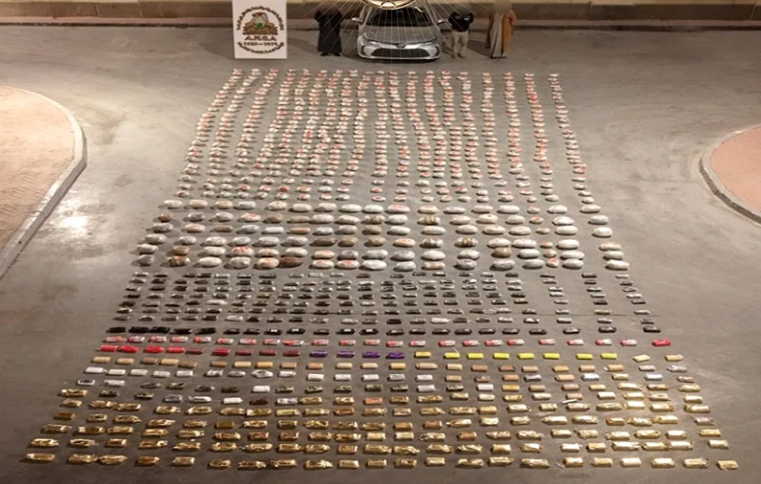 ثلاثة من عناصر تشكيل تجارة المخدرات والمضبوطات