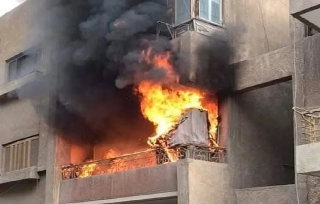 حريق مركز علاج الإدمان ببنها