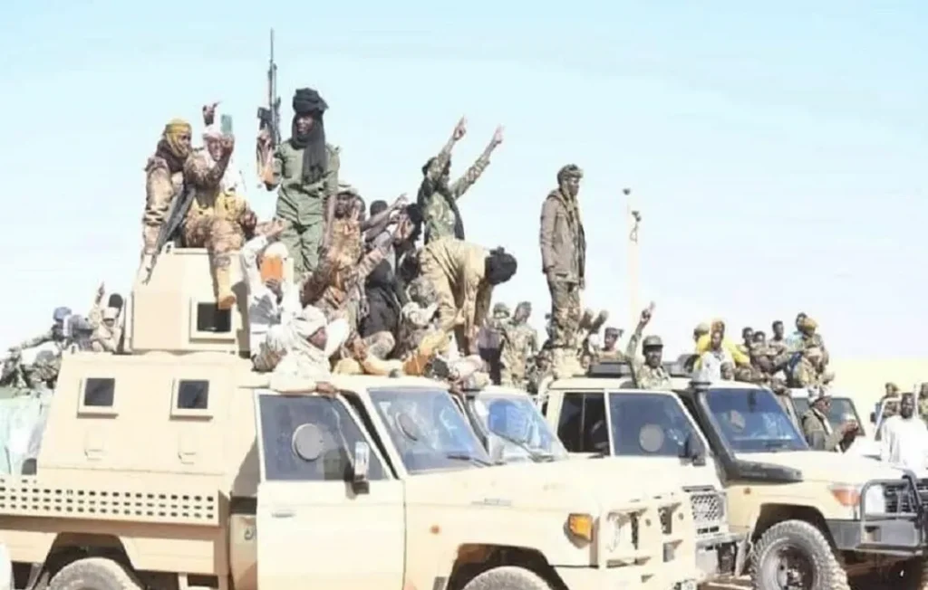 عناصر من القوة المشتركة المتحالفة مع الجيش السوداني في دارفور - أرشيفية